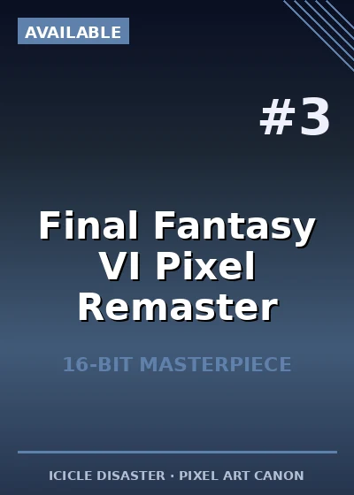 Final Fantasy VI Pixel Remaster cover art