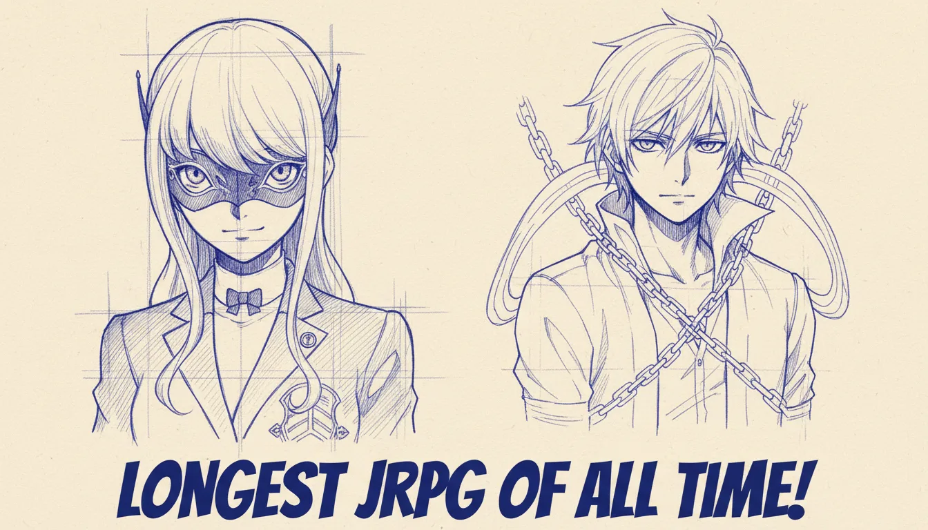 Best JRPGs for 100 Hour Completionist Playthroughs — hero collage featuring Persona 5 Royal, Xenoblade Chronicles 3, Dragon Quest XI S, Final Fantasy XII Zodiac Age, and <a href=