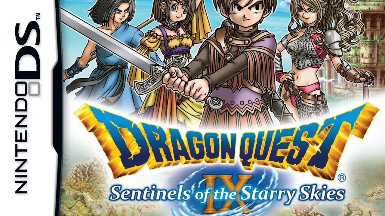 Dragon Quest IX Sentinels of the Starry Skies on DS — multiplayer JRPG with customizable party by Square Enix
