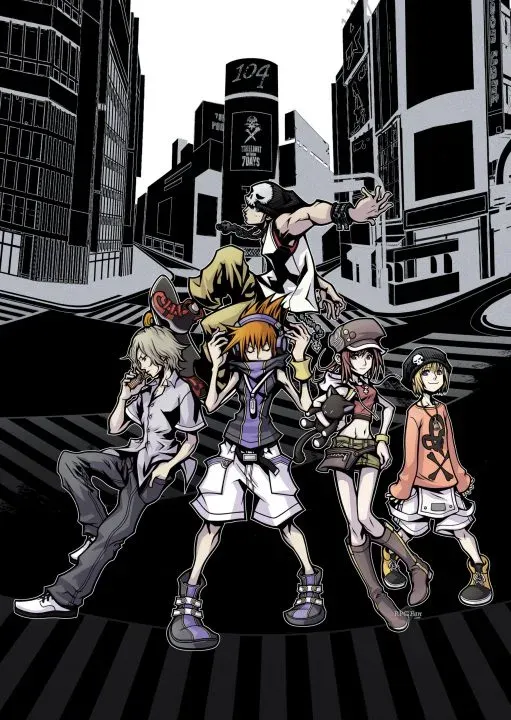 The World Ends with You on DS — action JRPG set in Shibuya with pin combat and dual-screen battles by Square Enix and Jupiter
