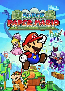 Super Paper Mario cover art
