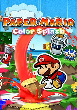 Paper Mario: Color Splash cover art