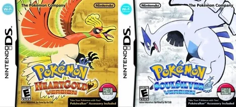 Pokemon HeartGold and SoulSilver cover art