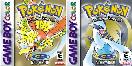 Pokemon Gold, Silver and Crystal cover art
