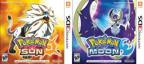 Pokemon Sun, Moon and Ultra Sun/Moon cover art