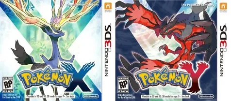 Pokemon X and Y cover art
