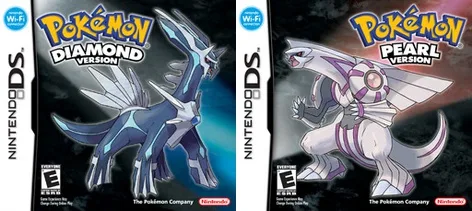 Pokemon Diamond, Pearl and Platinum cover art