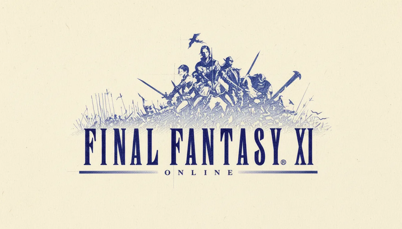 Final Fantasy XI 2002 PS2 MMO Vana'diel — 22-year service lifespan + traditional party-based JRPG combat in persistent online environment