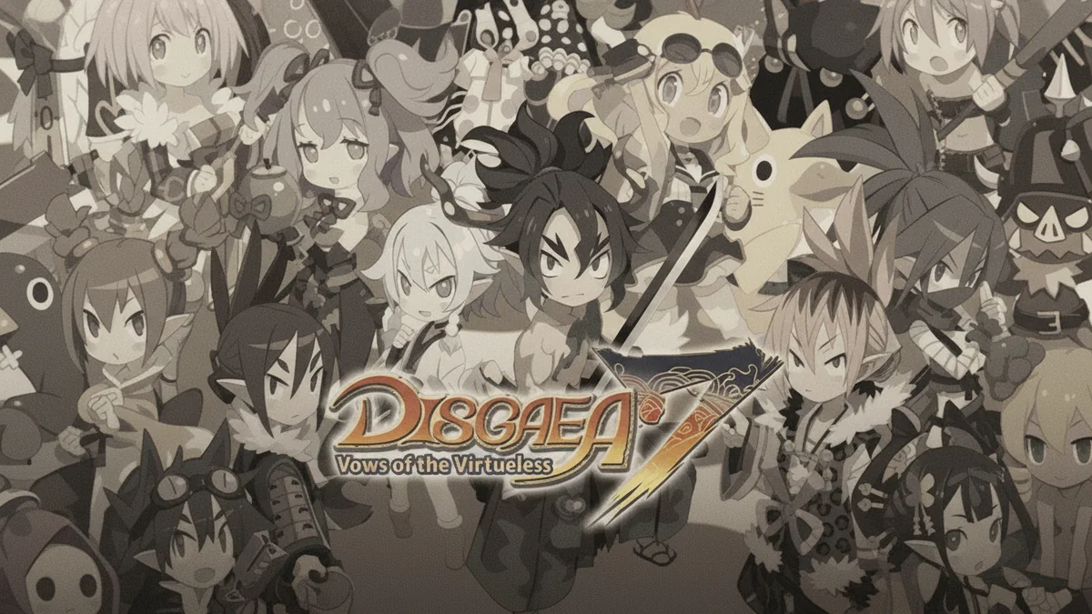 Review Disgaea 7 Complete Nintendo Switch 2 Nippon Ichi NIS America — tactical SRPG Hinomoto bushido, Fuji Pirilika, Jumbification, skor 7/10