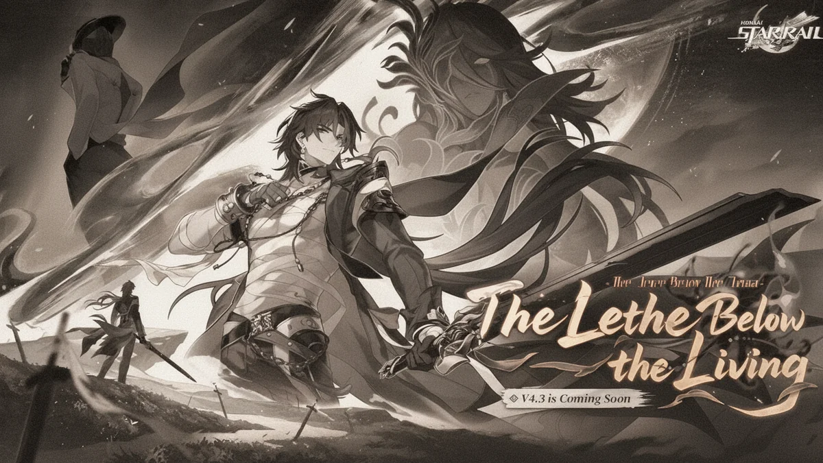 Honkai Star Rail versi 4.3 The Lethe Below the Living — gacha RPG turn-based HoYoverse, banner Mortenax Blade, kolaborasi Fate stay night, PC PS5 mobile