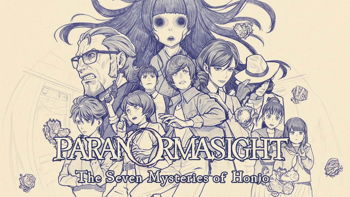 Paranormasight The Mermaid's Curse key art — Square Enix horror adventure mystery dengan diving mechanics + mermaid folklore Jepang, RPG Site 8/10
