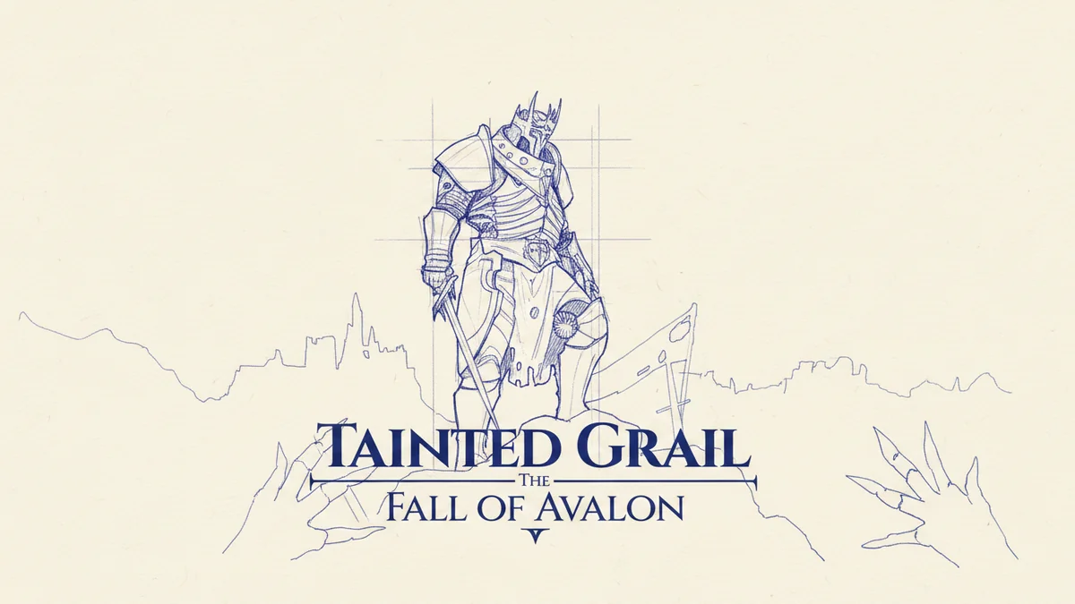 Tainted Grail Fall of Avalon dark fantasy RPG