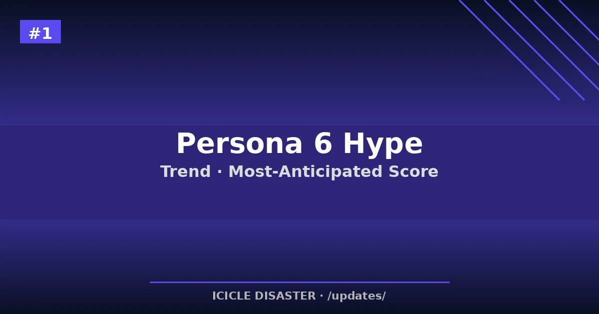 Persona 6 Anticipation