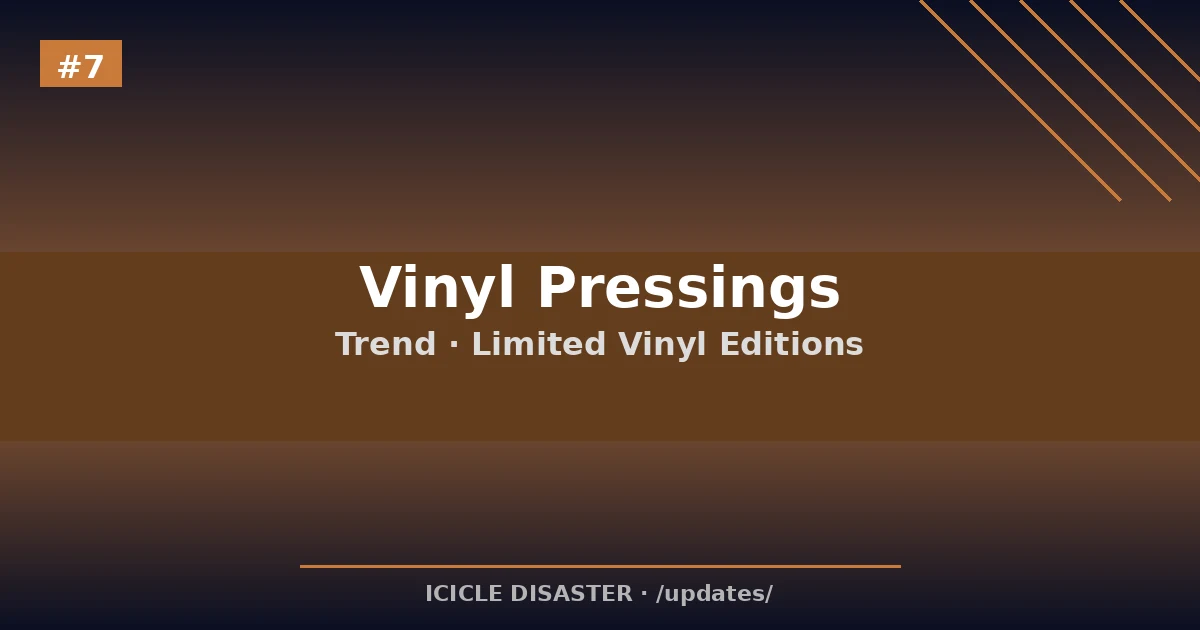 Limited Vinyl Editions