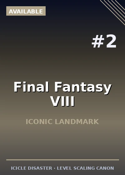 Final Fantasy VIII cover art