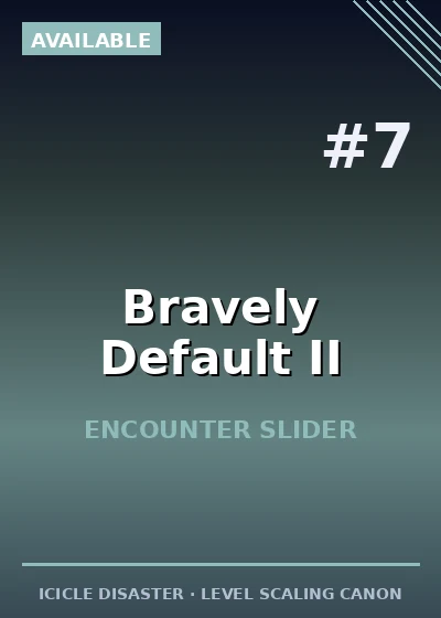 Bravely Default II cover art