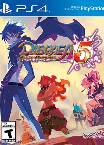 Disgaea 5: Alliance of Vengeance cover art
