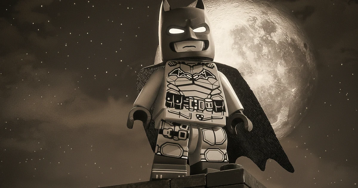 LEGO Batman Legacy of the Dark Knight PS5 cover art — out now on PS Store