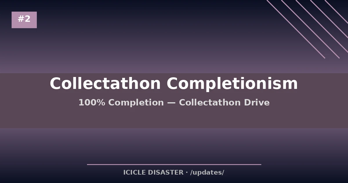 Collectathon completionism — 100 percent LEGO completion drive