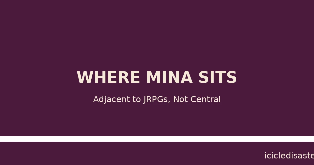 Where Mina the Hollower sits next to JRPGs