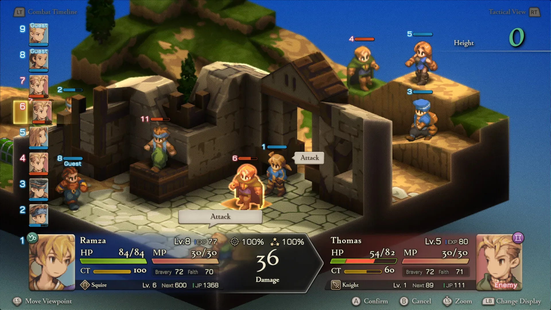 Final Fantasy Tactics on PS1 &mdash; Square tactical RPG by Yasumi Matsuno