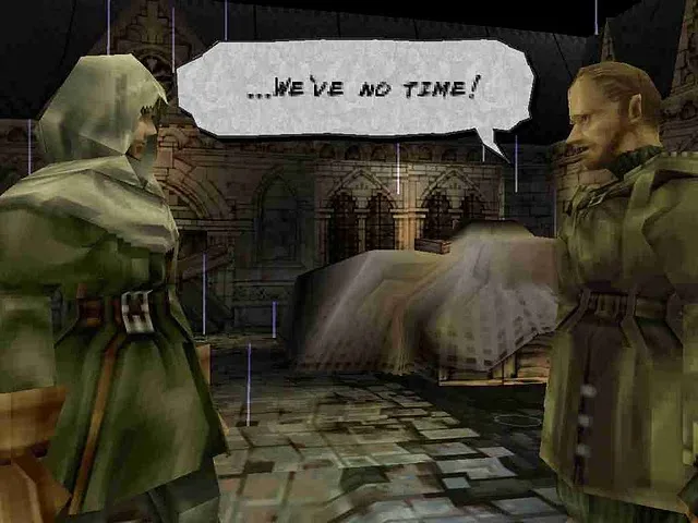 Vagrant Story on PS1 &mdash; Square tactical action RPG by Yasumi Matsuno