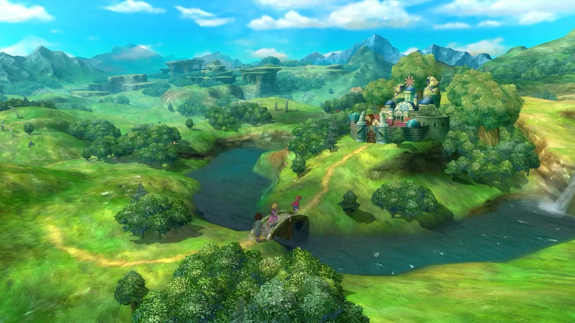 Ni no Kuni Wrath of the White Witch Remastered on PS4