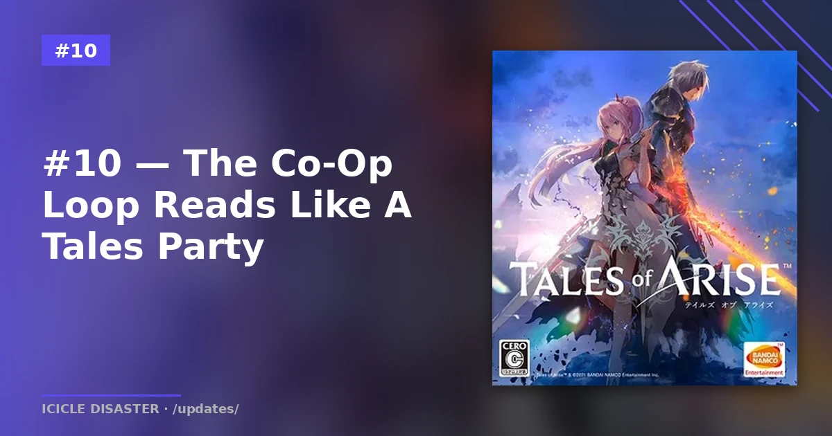 Tales of Arise — Bandai Namco co-op JRPG analog for Remnant 2 three-player loop