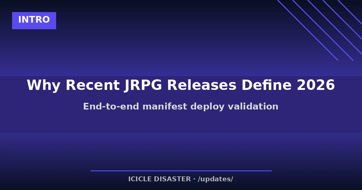 End-to-end manifest deploy validation