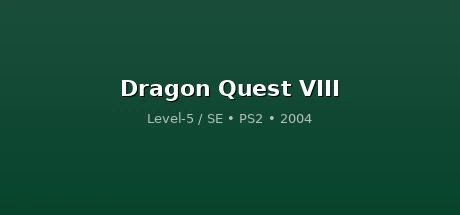 Dragon Quest VIII cover
