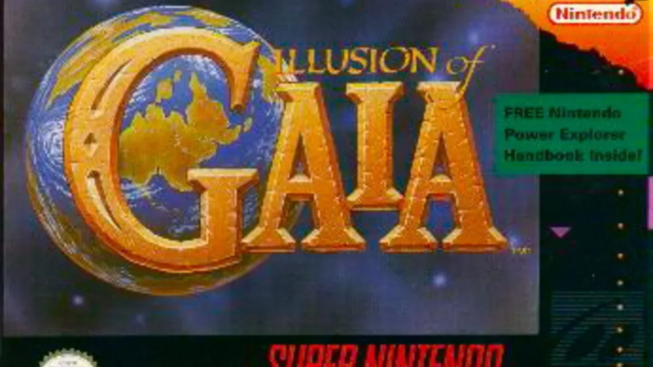 Illusion of Gaia on SNES &mdash; Quintet action RPG with real-world locations