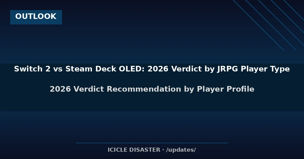 2026 Verdict Recommendation by Player Profile