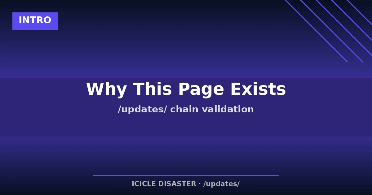 /updates/ chain validation dummy