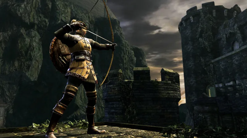 Dark Souls bonfire — the checkpoint system where you rest, level up, and face the respawn of every enemy you've killed
