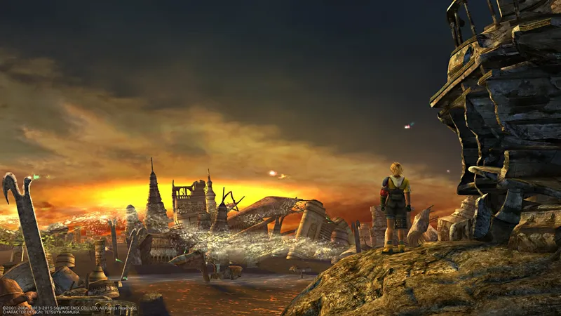 Final Fantasy X — Yuna performing the Sending, the ritual dance that defines Spira's relationship with death