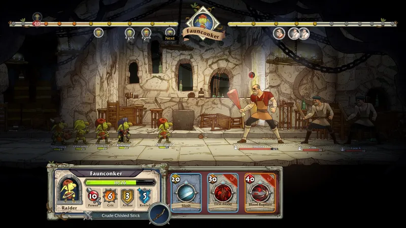 Tactics Ogre Reborn battle &mdash; the grid-based tactical combat with elevation, flanking, and unit recruitment
