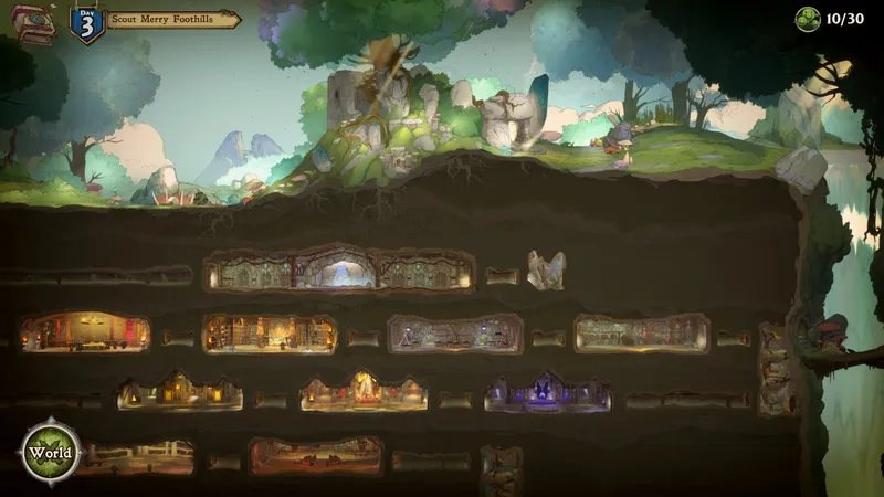 Tactics Ogre world map &mdash; the Valerian Isles where political intrigue and tactical battles intertwine