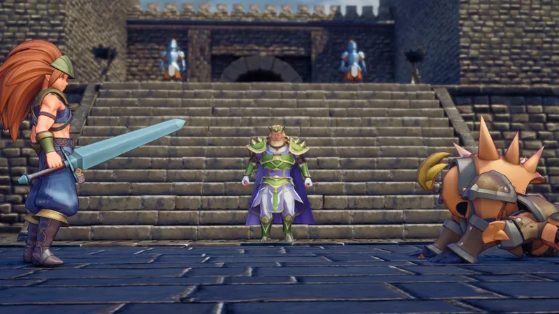 Trials of Mana remake — the colorful action combat with class-based party mechanics that defied its budget production