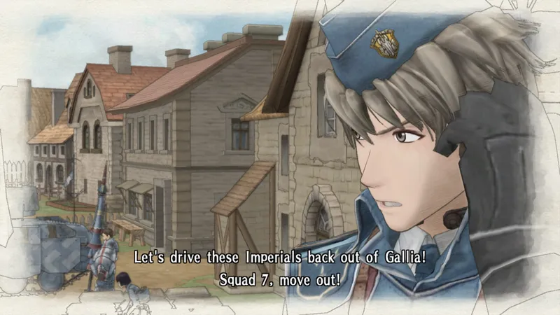 Valkyria Chronicles — the CANVAS watercolor art style that makes every battlefield look like a hand-painted storybook