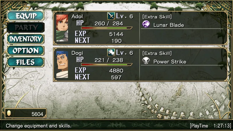 Ys Seven town exploration &mdash; the hub areas between dungeons that provide brief narrative breaks